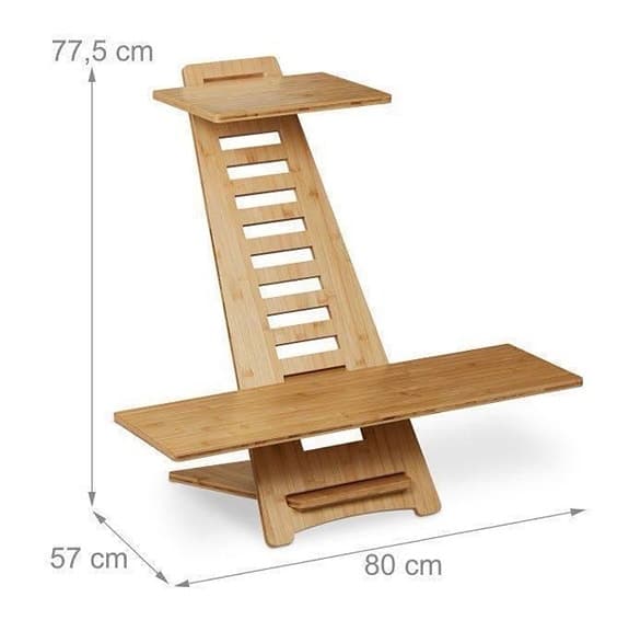 Datorbord höjd -justerbar