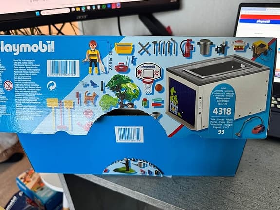 Playmobil 4318 garage och bil