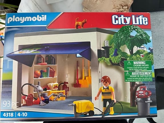 Playmobil 4318 garage och bil