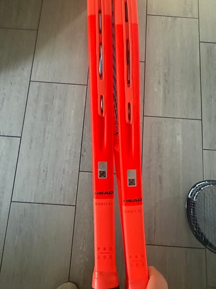 Head Radical tennisracket orange pro