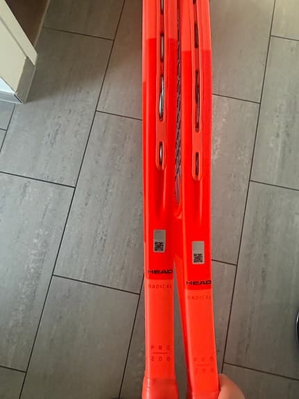 Head Radical tennisracket orange pro