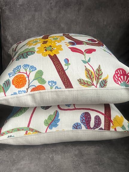 2st Kuddfodral/ Tyg Från Svenskt Tenn/ Josef Frank/ Baranquilla