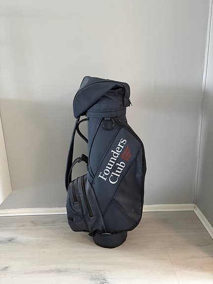 Founders Club golfbag mörkblå