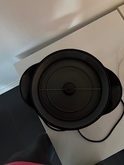 OBH Nordica Big Popper popcornmaskin  Svart Non-Stick Beläggning