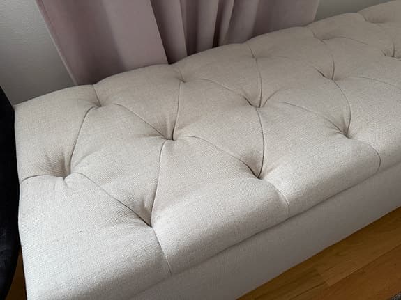 Sittbänk med förvaring (sängkista)