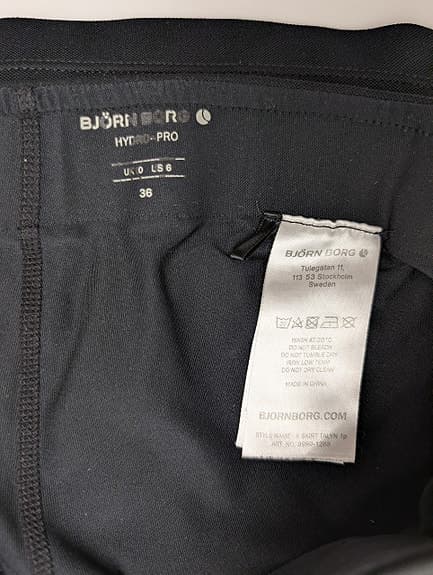 Björn Borg Tenniskjol Padelkjol Svart Strl 36 | Talyn Hydro-Pro