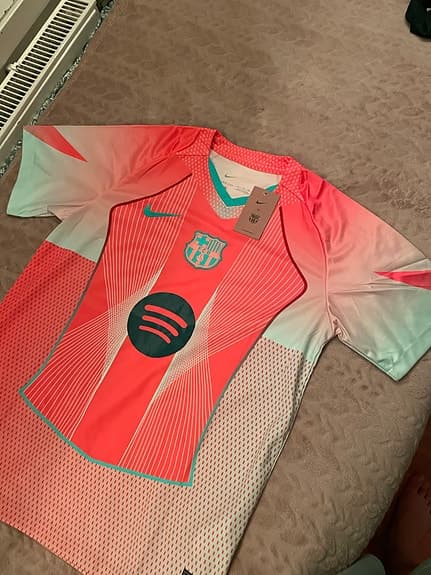 Nike FC Barcelona fotbollströja herr XL flerfärgad
