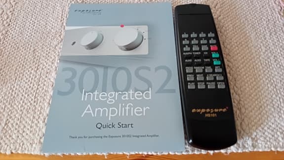 Exposure 3010S2 integrerad förstärkare svart