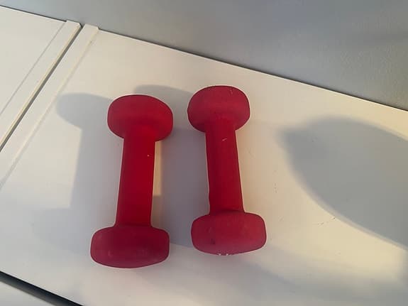 1 par hantlar, 1kg vardera