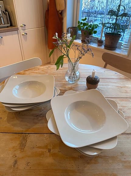 Rosenthal Free Spirit, 8 pastatallrikar