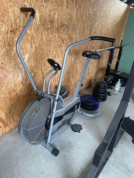 Abilica motionscykel luftmotstånd grå