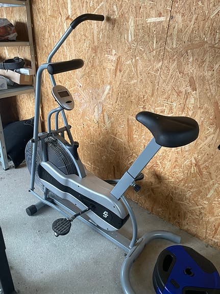 Abilica motionscykel luftmotstånd grå