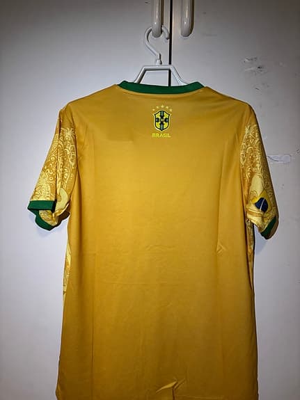 Nike Brasilien fotbollströja gul grön