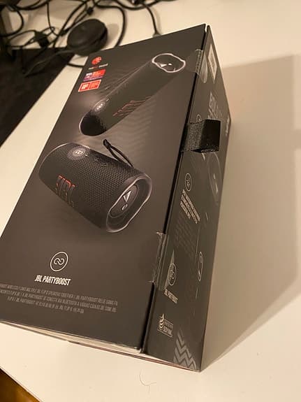 JBL Flip 6 bärbar bluetooth-högtalare svart