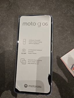 Motorola g 06