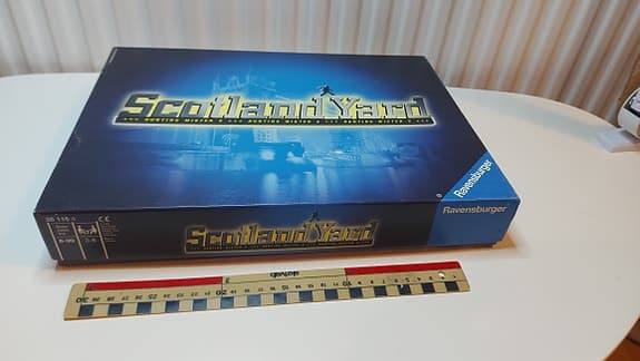 Scotland Yard Ravensburger 1996 Komplett Strategispel Vitrinskick