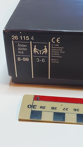 Scotland Yard Ravensburger 1996 Komplett Strategispel Vitrinskick