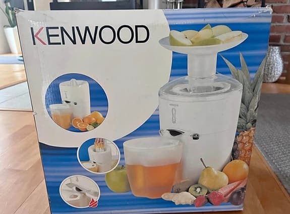 Kenwood råsaftcentrifug / citruspress – NY i kartong