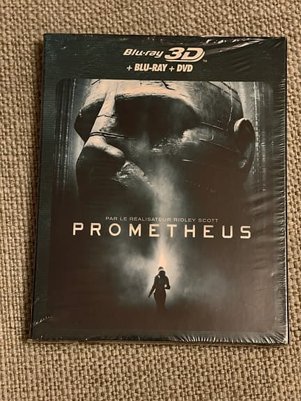 Bluray 3D: Prometheus (Blu-ray 3D + Blu-ray + DVD) film