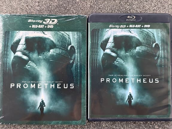 Bluray 3D: Prometheus (Blu-ray 3D + Blu-ray + DVD) film