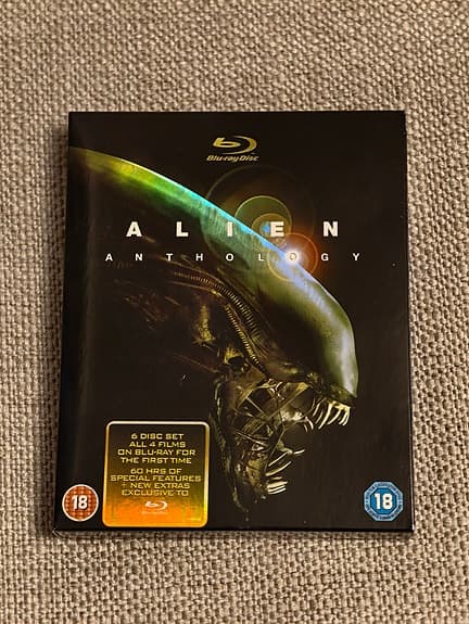 ALIEN ANTHOLOGY BLU RAY Box Set 6 Discs