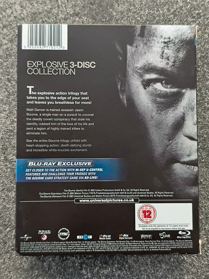 The Ultimate Bourne Collection blu-ray