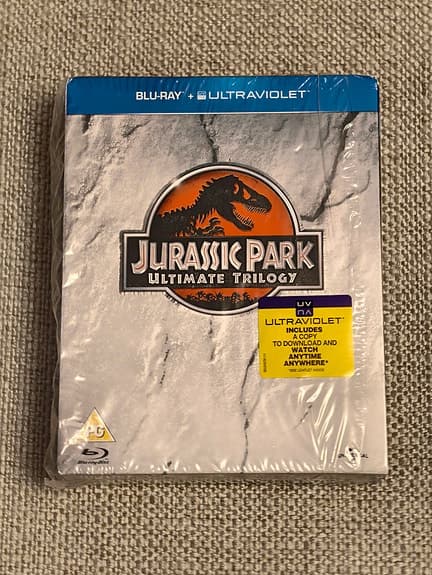 Jurassic Park Trilogy (blu-ray film)