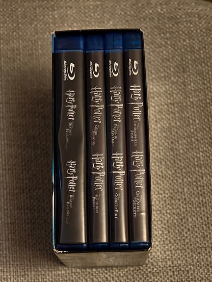 Harry Potter: Complete 8 film Collection blu-ray