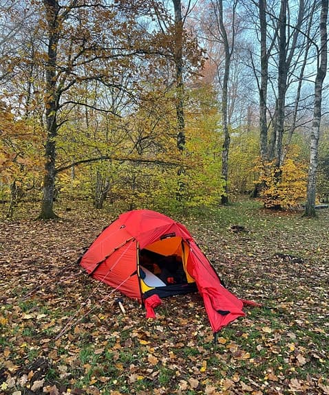 Hilleberg Jannu 2 tält rött