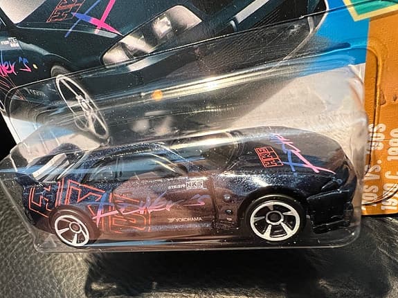 Hot Wheels Nissan Skyline GT-R (R34) leksaksbil