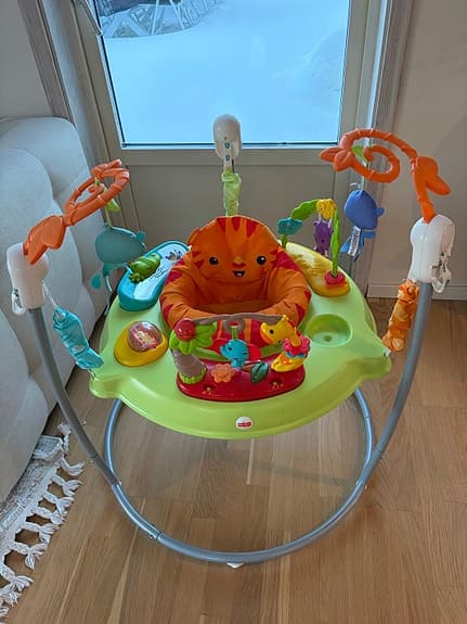 Fisher-Price hoppgunga aktivitetscenter flerfärgad