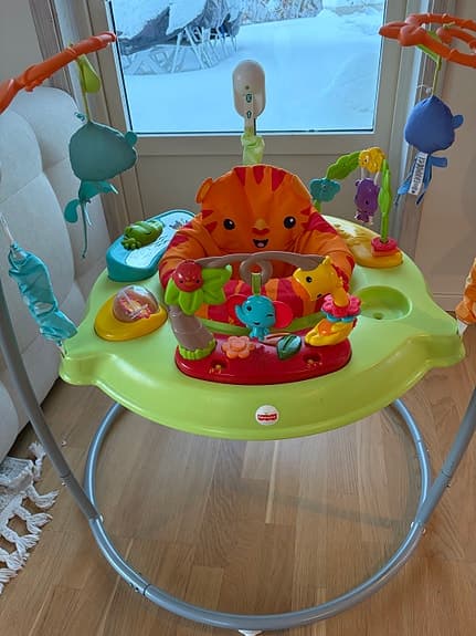 Fisher-Price hoppgunga aktivitetscenter flerfärgad