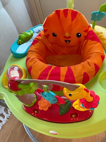 Fisher-Price hoppgunga aktivitetscenter flerfärgad