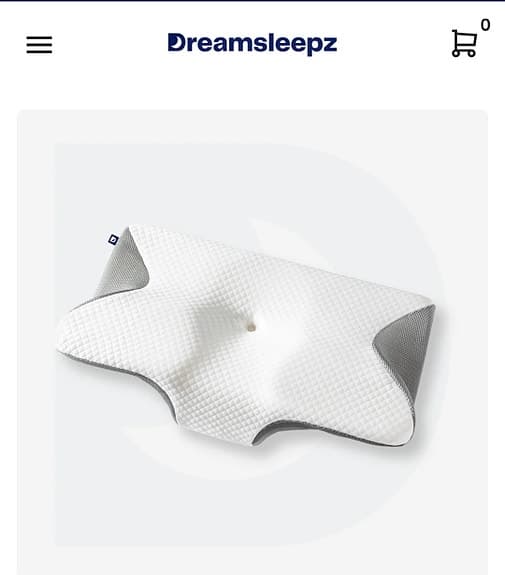 Ergonomisk kudde från dreamsleepz