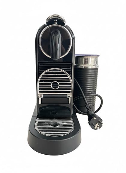 Nespresso Citiz espressomaskin med mjölkskummare svart