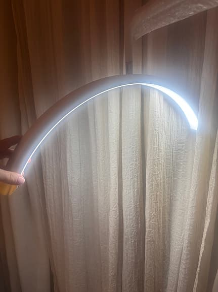 Salonglampa halvmåne