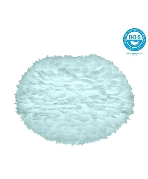 Umage

Eos lampa ljusblå

Large Ø65 cm fjäderlampa