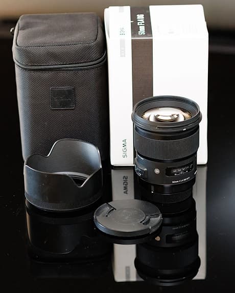 Sigma 50mm f/1.4 DG HSM (Art) för Canon