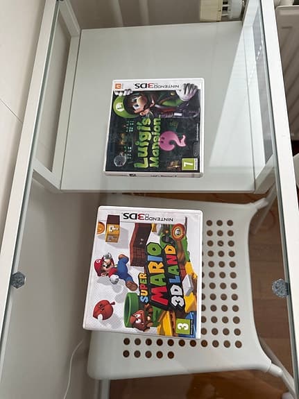 Nintendo Super Mario 3D Land och Luigi’s Mansion 2 spel Nintendo 3DS