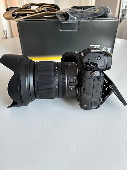 Nikon Z6 II – Komplett premiumkit – 600 exponeringar – Nyskick