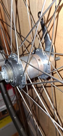 Shimano 28" bakhjul 3 vxl