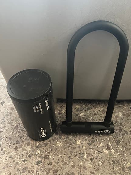 Robust Nordic Bike bygellås cykel svart med original kartong tillbehör