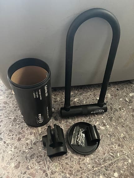 Robust Nordic Bike bygellås cykel svart med original kartong tillbehör