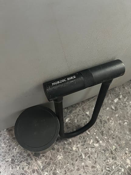 Robust Nordic Bike bygellås cykel svart med original kartong tillbehör