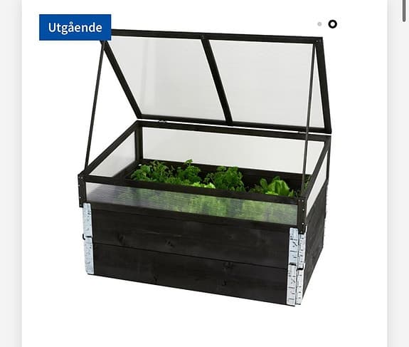 Drivbänk till planteringslåda 120 x 80 x40