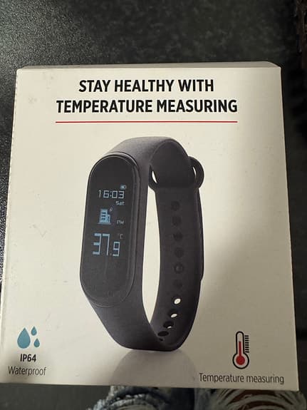 Stayhealthy armband med temperaturmätning – helt ny!