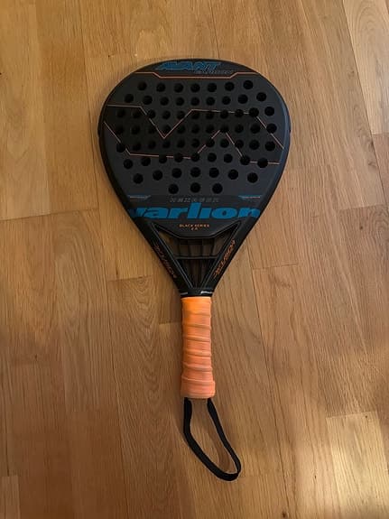Varlion Black Series 2.0 padelracket svart orange