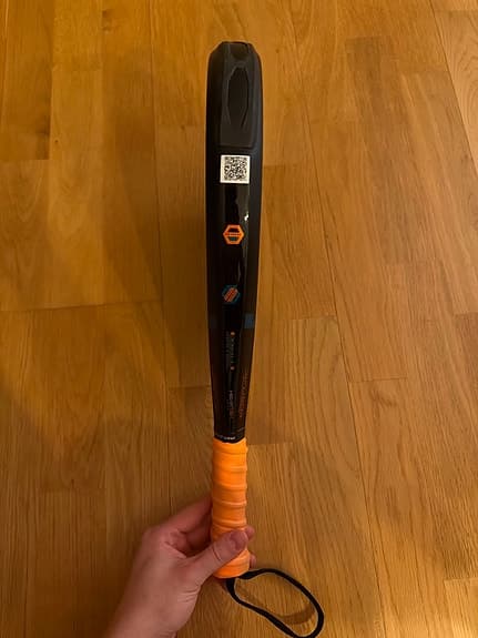 Varlion Black Series 2.0 padelracket svart orange