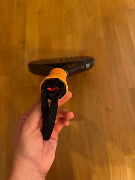 Varlion Black Series 2.0 padelracket svart orange