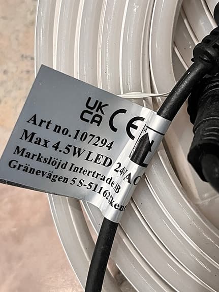 Markslöjd Garden-24 LED-slinga 3m.